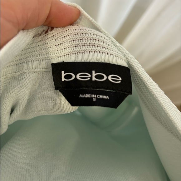 Eggshell Blue Sweater Dress - Picture 3 of 3